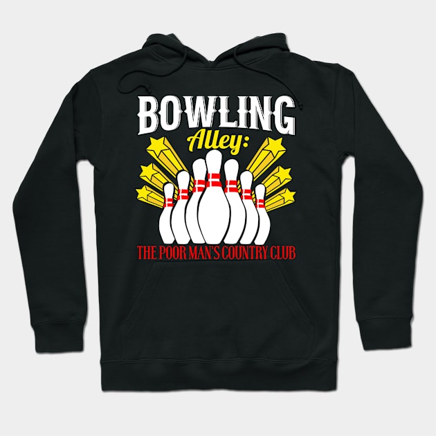 Bowling Alley Hoodie by Hudkins